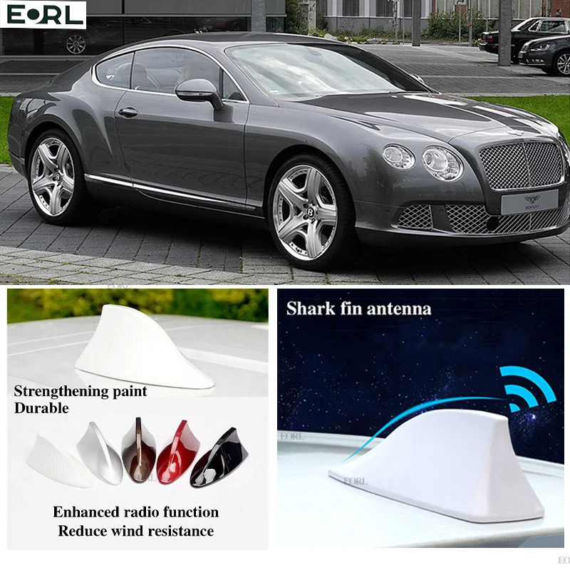 Per Bentley Continental Gt G Antenna Pinna Di Squalo Segnale Fm Amplificatore Super Antenne Amplificatore Di Segnale Impermeabile Antenna Radio Fm/Am