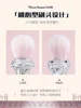 Flower Knows Swan Ballet Blush Stippling Brush Wool Evenly Takes Powder 3