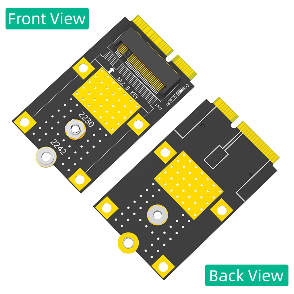 Scheda Adattatore Da Msata A M.2 Key B Per Ngff M2 2230/2242 Ssd B Key Sata -Bus Converter Card Per Windows Xp/7/8/10 Wince E Linux