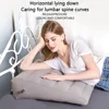 Wedge Pillow Knee Cushion Foot Pillow Elevation Leg Pillows Inflatable Back Pillow Portable For Travel Camping Sleeping PVC 5