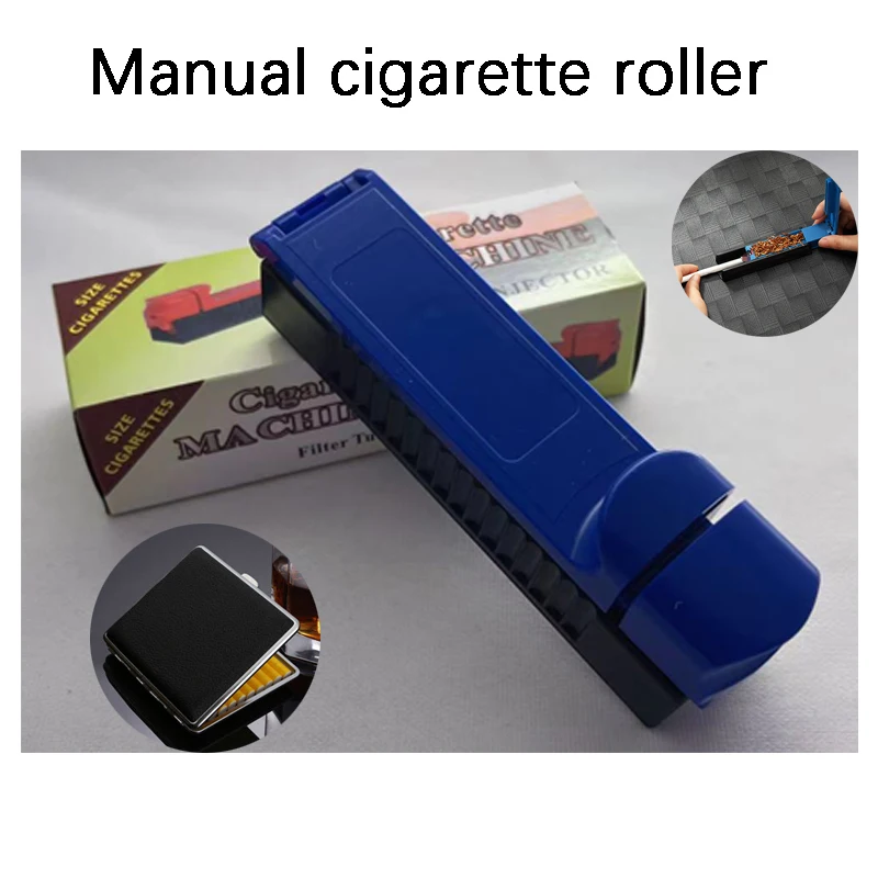 Compact Plastic Handheld Cigarette Maker - Efficient 1-Second Production with Quality Molding at Low Cost