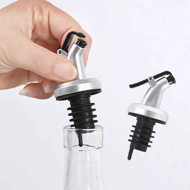Rubber Wine Bottle Stopper Leakproof Nozzle Dispenser