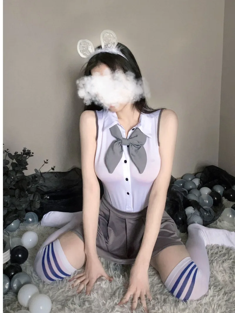 

Sexy Sailor Clothes Sexy Underwear Student Clothes Mature Charm Small Chest JK Uniform Soft Girl Uniform Cute Skirt Set S0D3