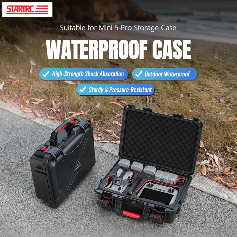 STARTRC Drone boîte rangement DJI MINI 5 PRO - Sac transport étanche
