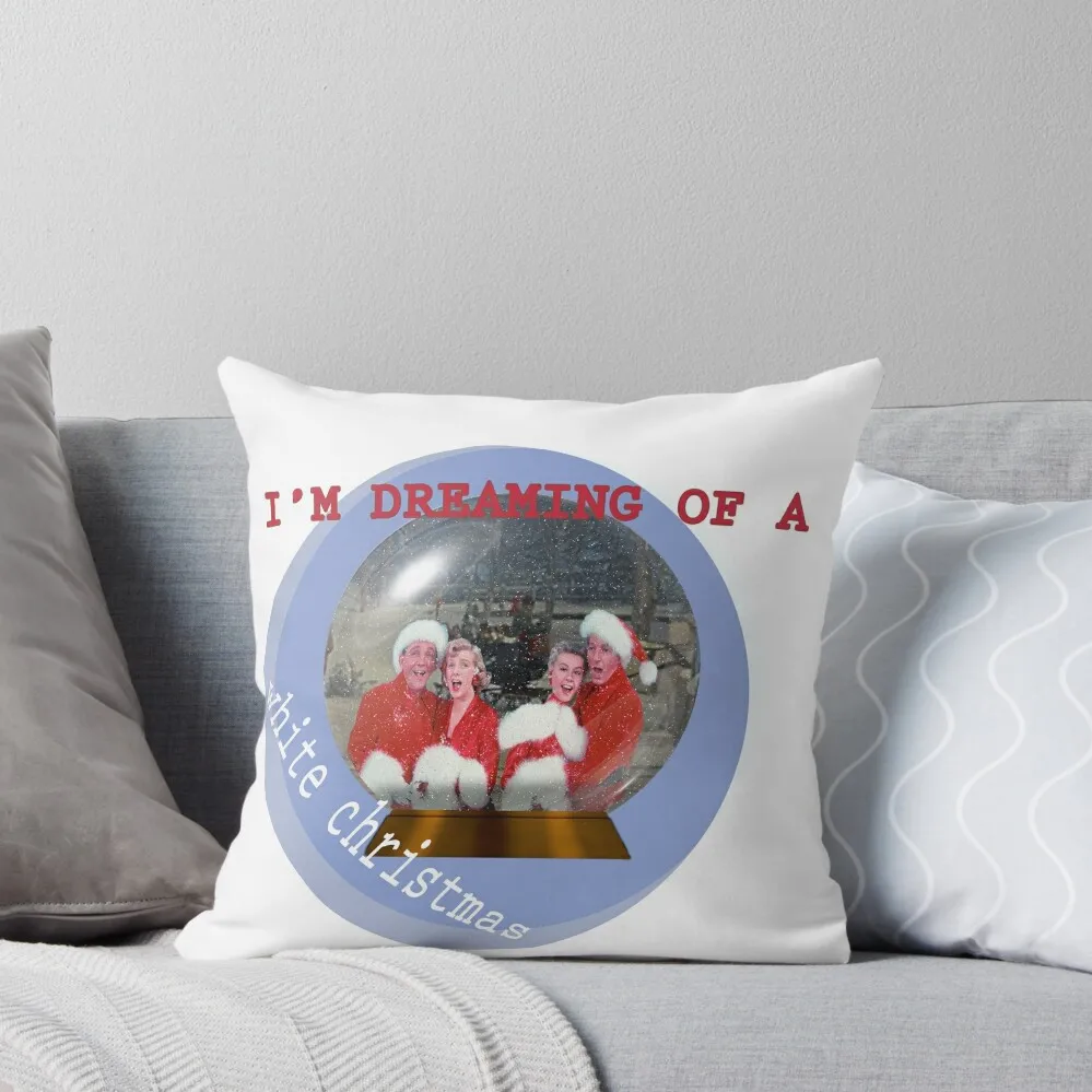 

White Christmas (1954) inspired art Throw Pillow Cushion Cover Luxury Sofa Cushion Cover Pillowcases Pillow Covers Decorative
