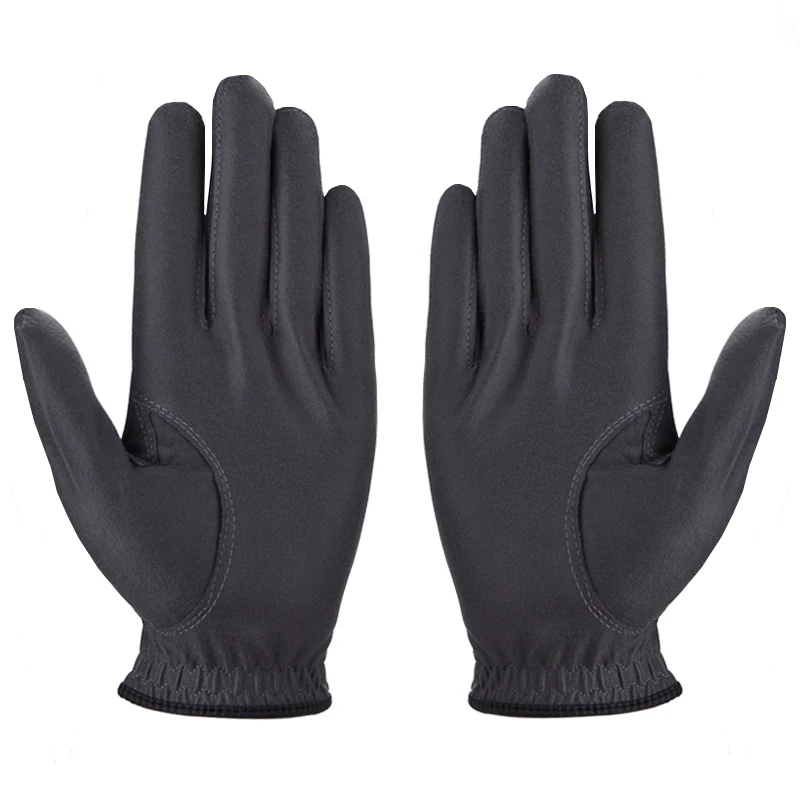 Golf Gloves Men's Glove Left/Right Hand 2 color Soft white Dark Grey Swing Putting Training particles Breathable Namib Gloves 6