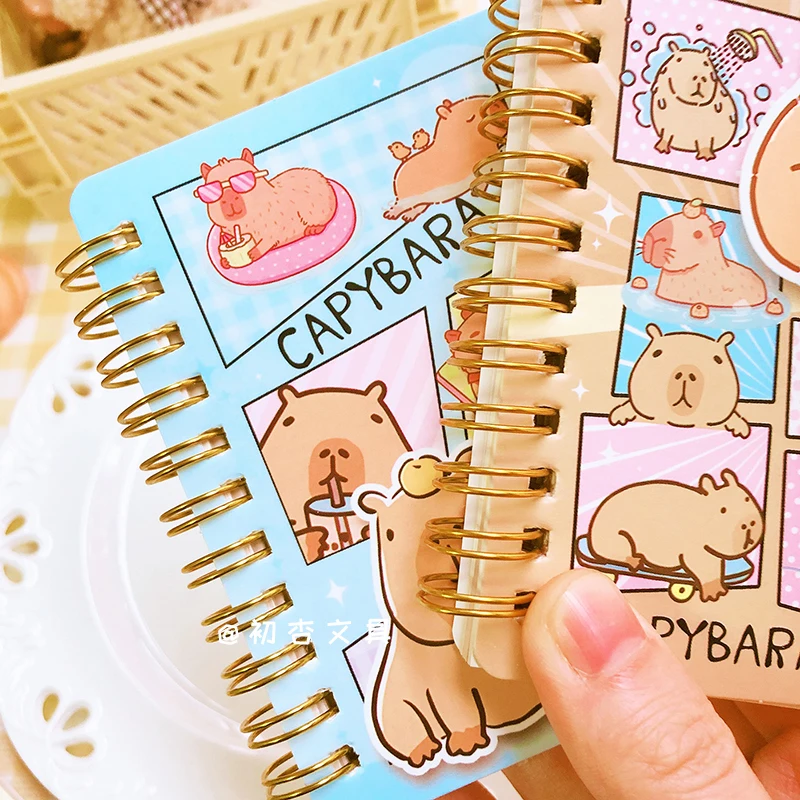 Kawaii Capybara Memo Pad 4