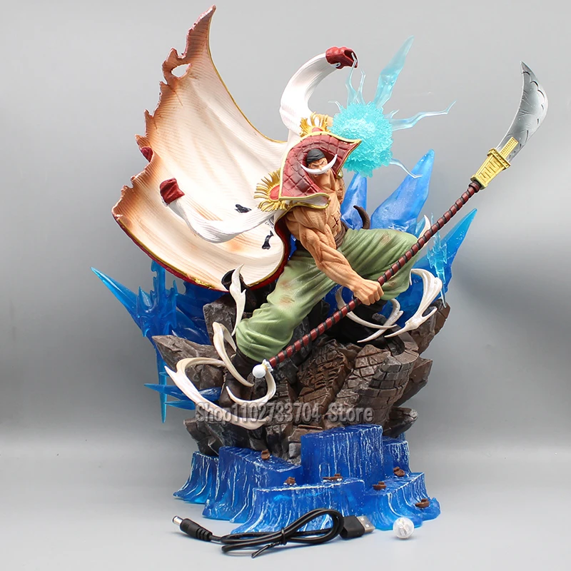40cm Anime LX Edward Newgate Action Figures One Piece