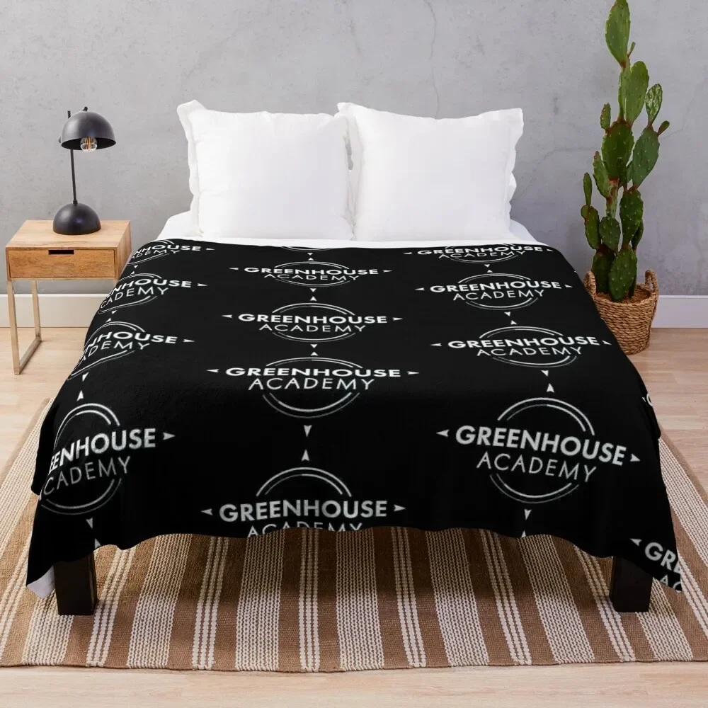 

Greenhouse Academy Throw Blanket Sleeping Bag Blanket Extra Large Throw Blanket Quilt Fluffy Shaggy