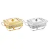 Stainless Steel Chafing Dish Food Warming Tray for Banquet Wedding Dinners 1
