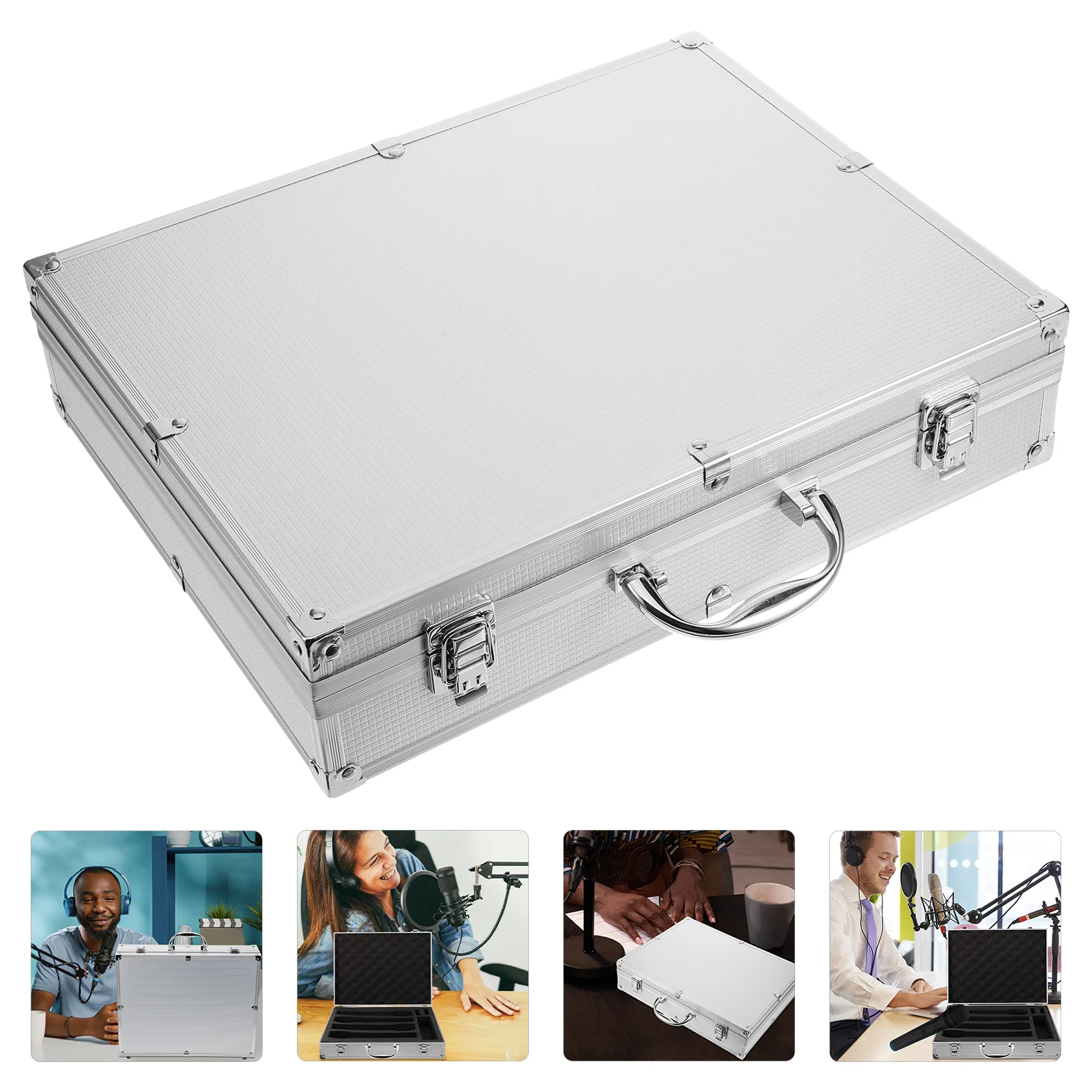 

Портативный беспроводной микрофон с ручкой для путешествий