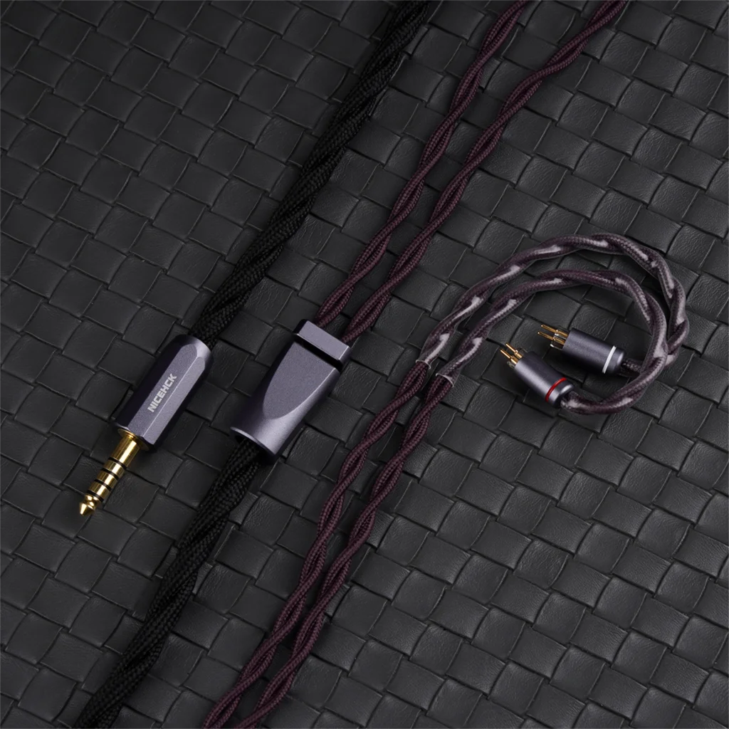 NiceHCK-Cable de actualización de auriculares de aleación de paladio plateado DragonScale 2, MMCX/2Pin/N5005 para Quintet Hype 10 HIMALAYA Performer8 IEM