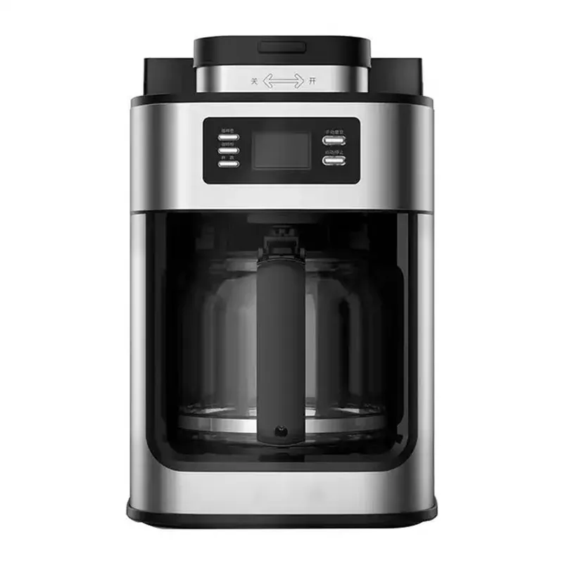 Fully Automatic Freshly Ground Coffee Machine American Style Household Small Coffee Grinder American Drip Pot