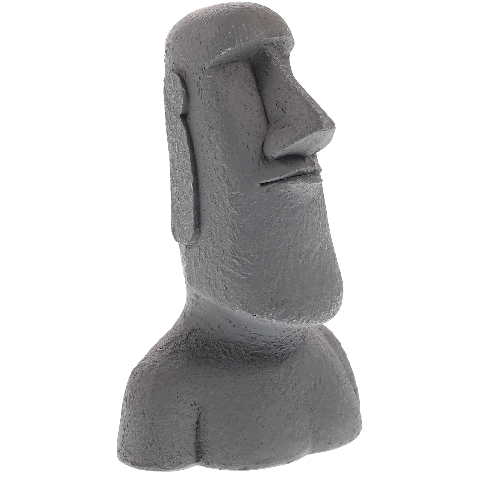 

Easter Island Statue Stones Moai Shaped Ornament Adorable Resin Ornament Craft Decoration