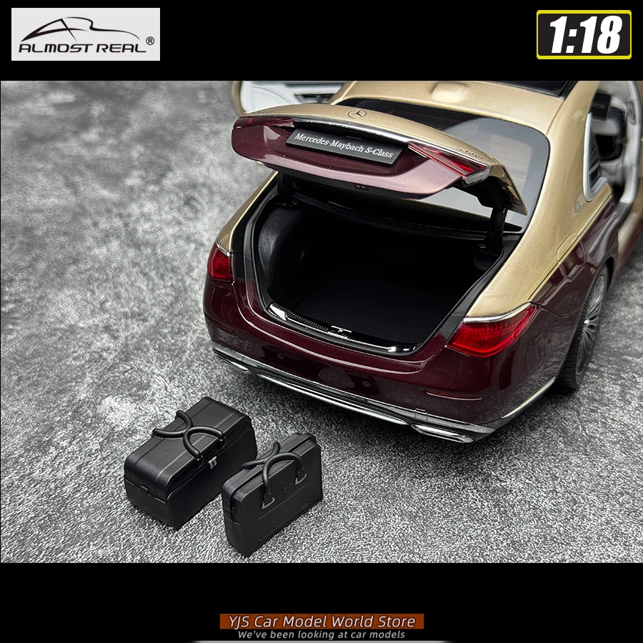 Almost real AR 1:18 Maybach S680 new S-Class W223 2021 alloy car