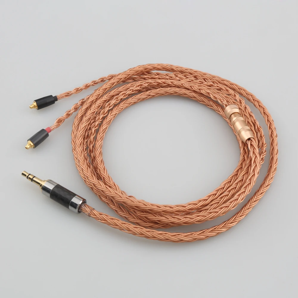 HiFi XLR 4.4mm 2.5mm 3.5mm Balanced 16 Core 99% 7N OCC Earphone Cable For AKG N5005 N30 N40 MMCX Sennheiser IE300 IE900