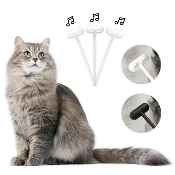 6 Colors Interactive Cat Massager Brush Toys Washable Puppy Cat Comb Remover Floating Hair Grooming Tool Cat Accessories Pet 3