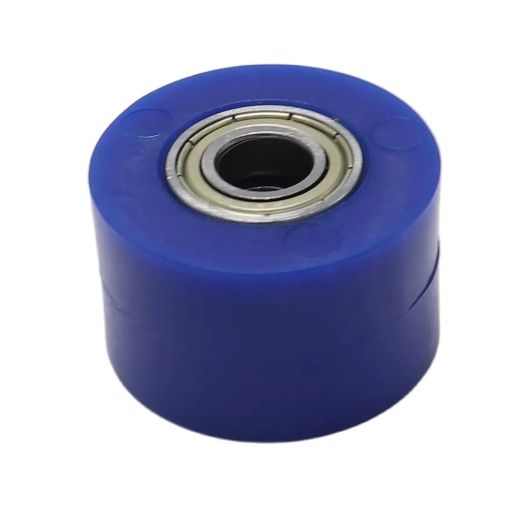 Motorcycle Chain Roller Tensioner Pulley wheel guide 8mm or 10mm for XR CR CRF 125 250 450 Pit Pro Dirt Bike Motocross