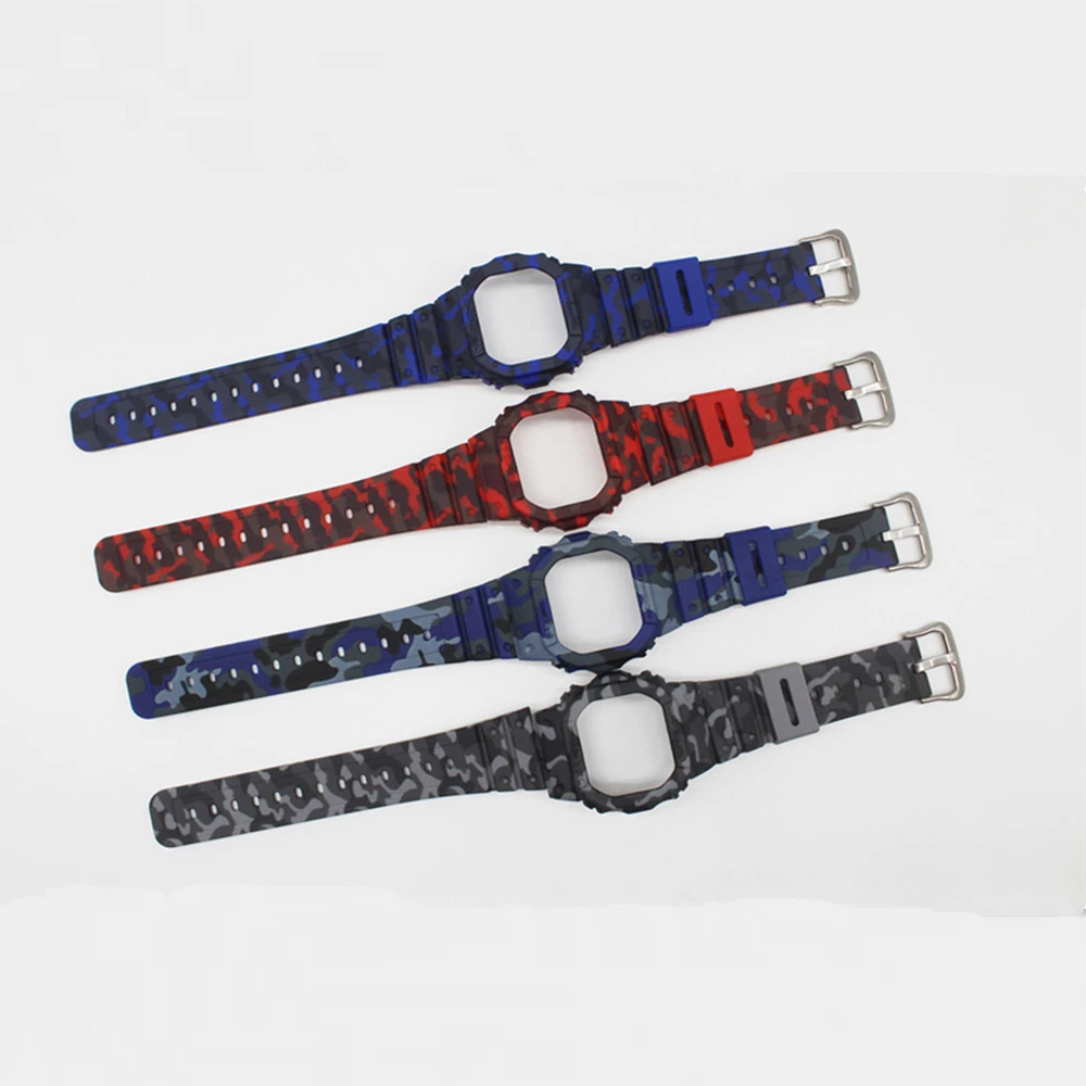 Assista Pulseira Strap Band para Casio Smartver Case Moldura de Substituição Smartver Case G-shock Dw5600 Gwb5600hr Gw-b5600 Gwx5600 Dw-5025
