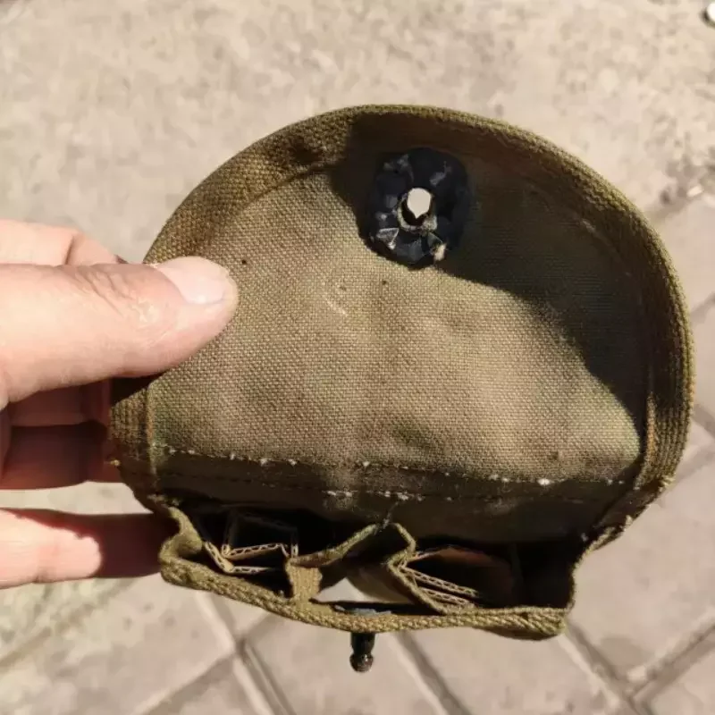 1943年製 U.S.カーキキャンバスポーチ ミリタリーポーチ キャンバス