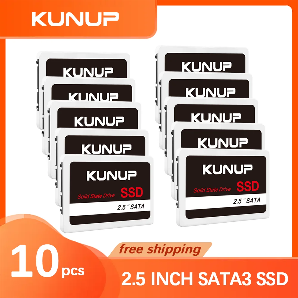 hdd 2.5 Ssd 120gb 10pcs Ssd drive Solid State Drive 2.5 Sata  240 GB 128GB 256GB 480GB Hard Disk Disco Duro For Laptops Desktop