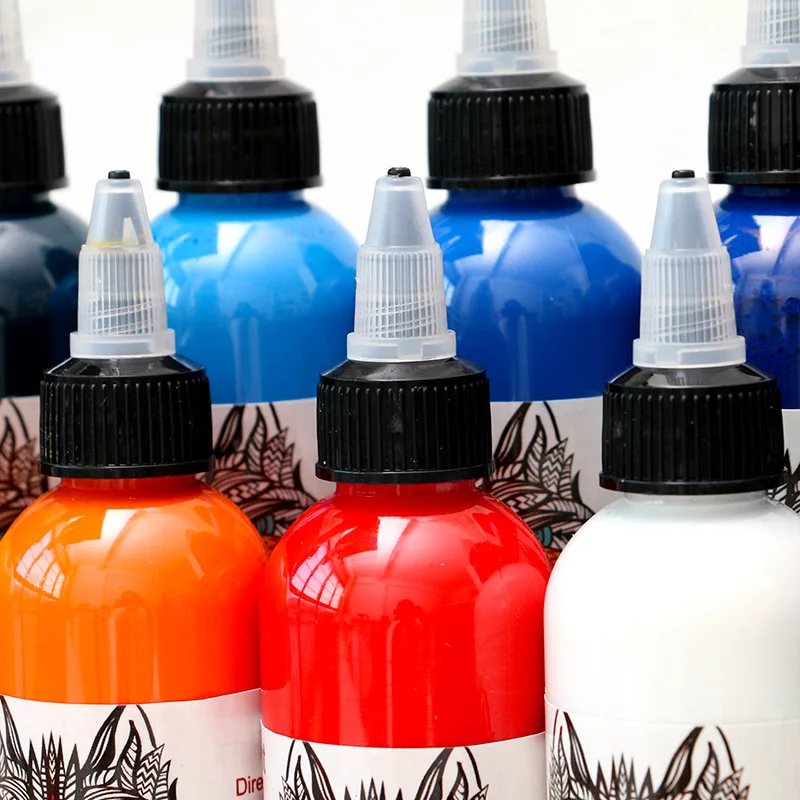 120ml Tattoo ink pigment Tattoo Color 14 Colors Permanent Eyebrow Tatoo tattoo ink