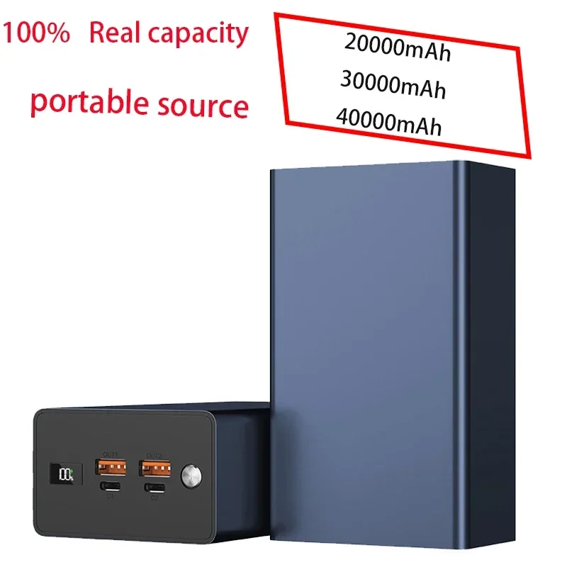 

Power Bank Outdoor Power Supply 100W Fast Charging Flash Charging Portable 40000 MAh Laptop Mobile Power Supply