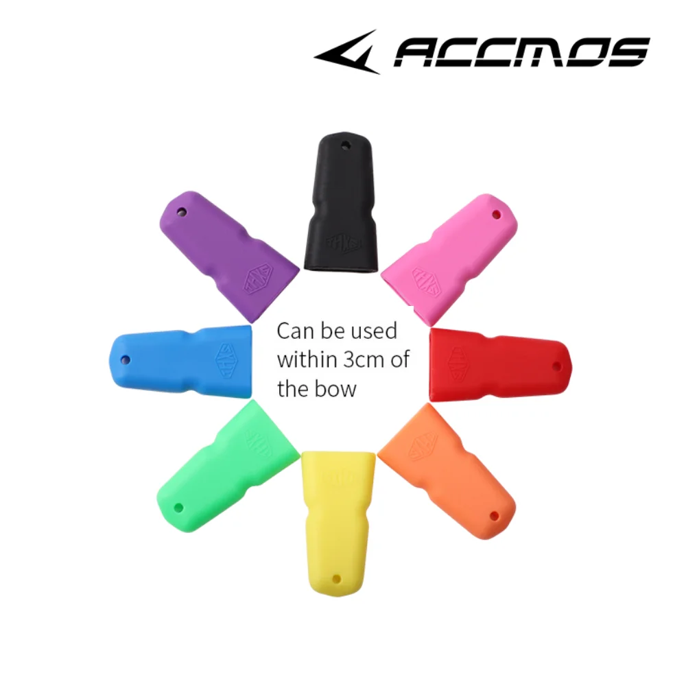 1pc Bow Limb Tip Protector Silicone Bow Limb End Guard Cover for Recurve Outdoor Shooting Hunting Accessories