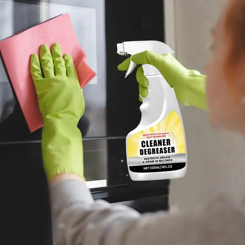 Stove Top Cleaner Multi-Functional Oil Stains Spray Safe Oil Remover Gentle Degreaser For Pots Stoves Pans Floors Sinks And Taps