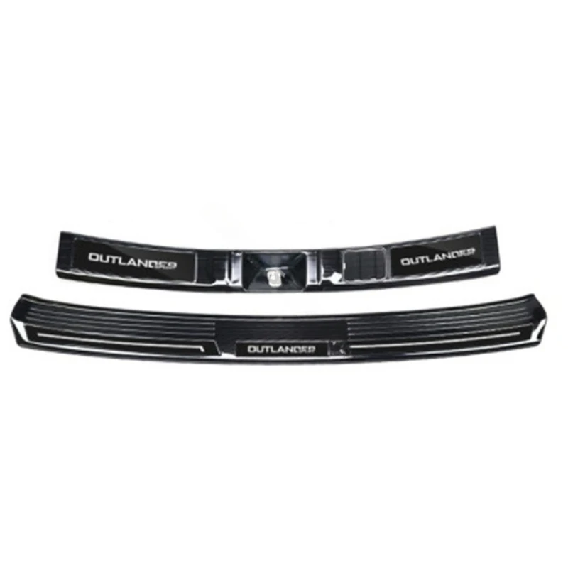 

Stainless Steel Anti-Scratch Anti-Collision Rear Door Bumper Protector Sill For 2013 -2021 Mitsubishi Outlander Car Accessories
