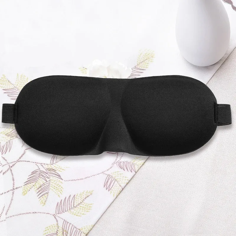 3D Sleeping Eye Mask Travel Rest Aid Eye Cover Patch Paded Soft Blindfold Relax Massager eye mask eye patch