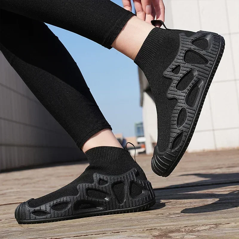 Shoes for Men Sneakers Men's All Brands Tennis Loafers Shoes Tide Women Ankle Boots Fashion Casual Flat Socks Shoes Large 35-47 6