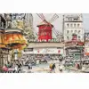 Jigsaw Puzzles 1000 Pieces Famous Landscape Painting Art Puzzles Decompression Toys for Adults Family Games Home Decoration Gift 4