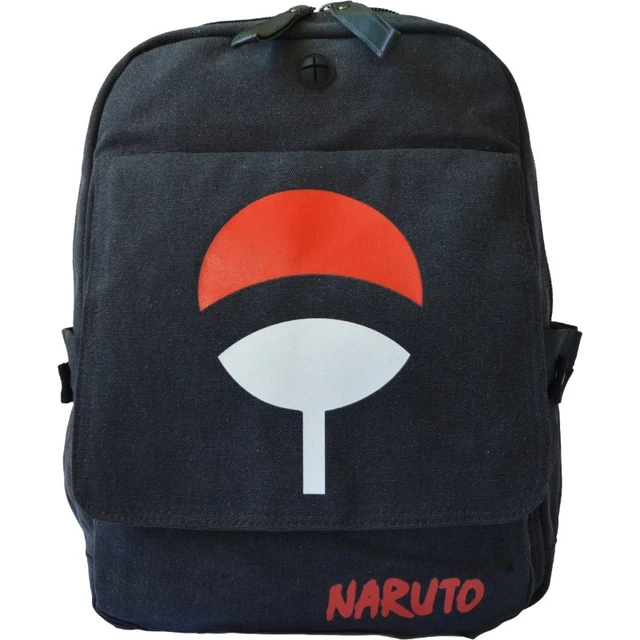 Desenhos animados naruto akatsuki nuvem vermelha anime mochila de