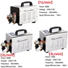 1L/2L/3L High Pressure Fog Machine Spray Kits+Tubes+3/8''Quick Connectors+Nozzles for Outdoor Mist Cooling Humidification 1