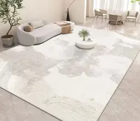 Minimalism Solid Color Carpet Japanese Style Beige Carpets for Living Room Bedroom Cloakroom Foot Mat Hall Sofa Area Large Rug 2