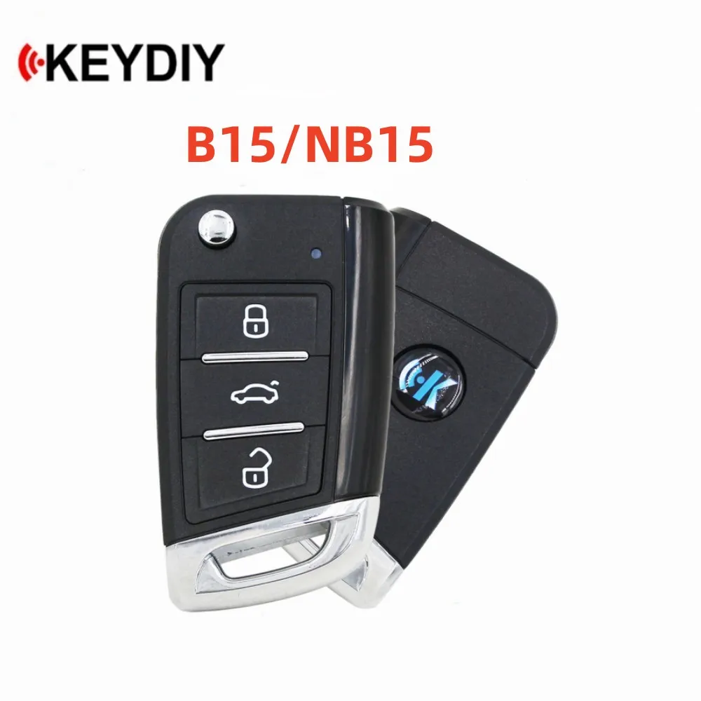 Фото 1 шт. KEYDIY KD900 пульт дистанционного управления NB серии B15 NB15 3 кнопки Универсальный многофункциональный KD пульт дистанционного управления автомобилем для MQB KD-X2 tool №1