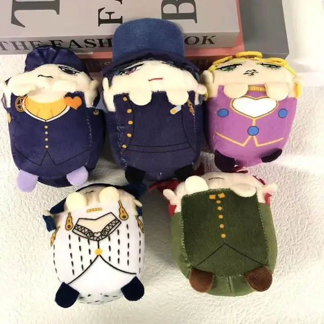 Animais De Pelúcia De Pelúcia JoJo S Bizarre Adventure Anime Johnny Joestars  Kujo Jotaro Giorno Giovanna Cosplay Brinquedo De Pelúcia Fofo Boneca De  Travesseiro De Pelúcia Macia L230707 De $57,17