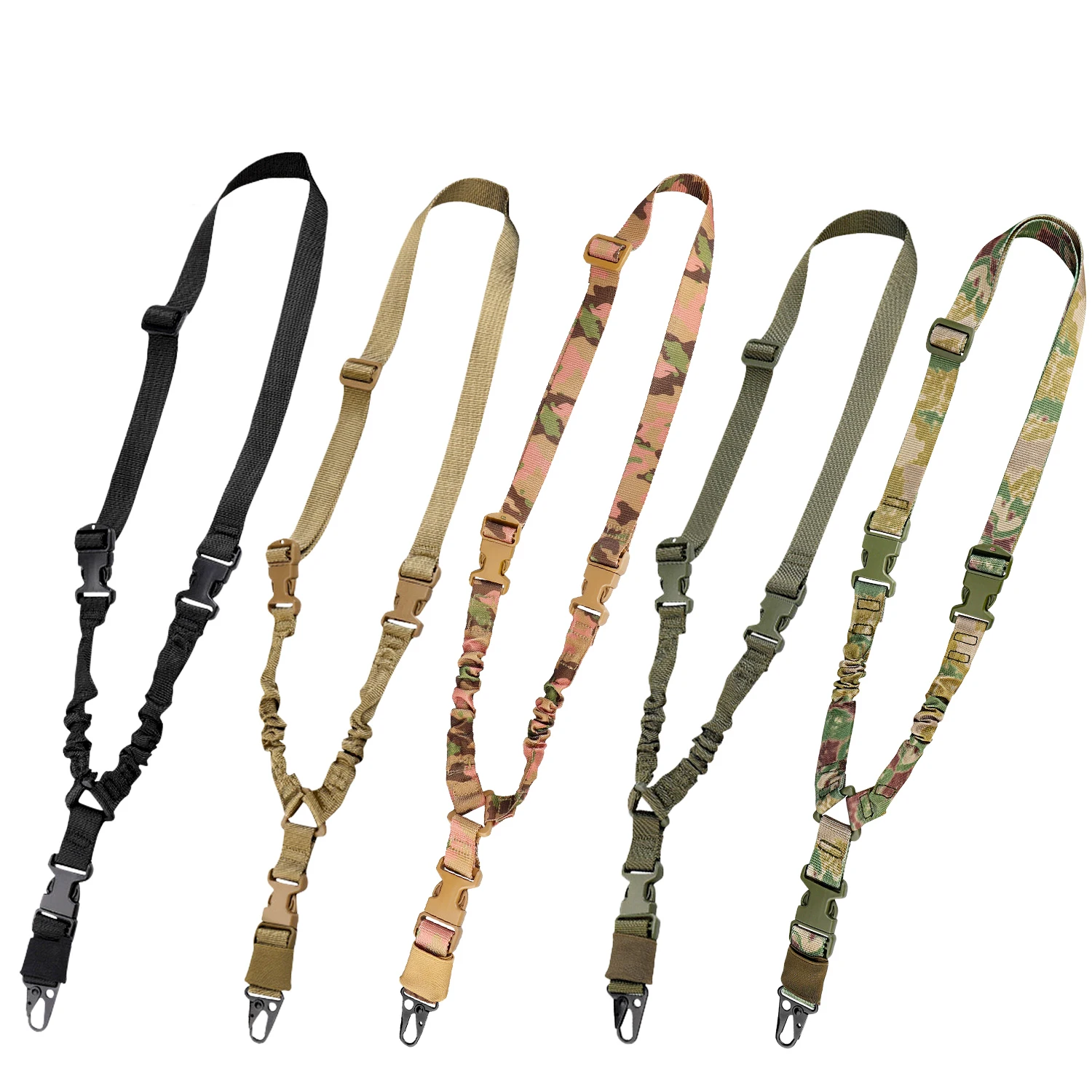 Green Nylon Tactical Sling Strap for Hunting Accessories