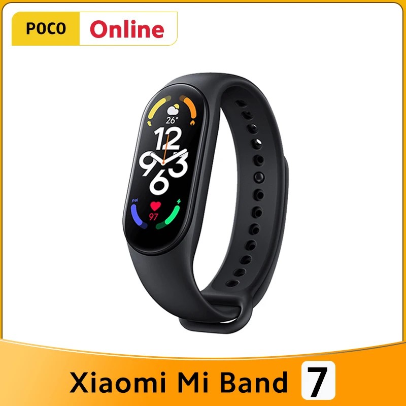 

Xiaomi Mi Band 7 Smart Bracelet 2022 Newest 1.62" AMOLED Screen 120 Workout Modes Sport Wristband Smart Watch miband 7 PK Band 8