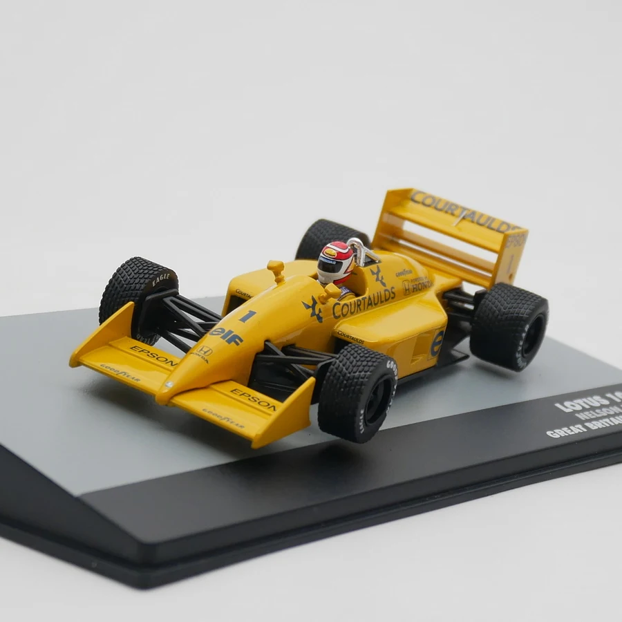 

Ixo 1:43 гоночный Лотос 100T 1988 Нельсон Пике литая модель автомобиля металлическая Игрушечная машина