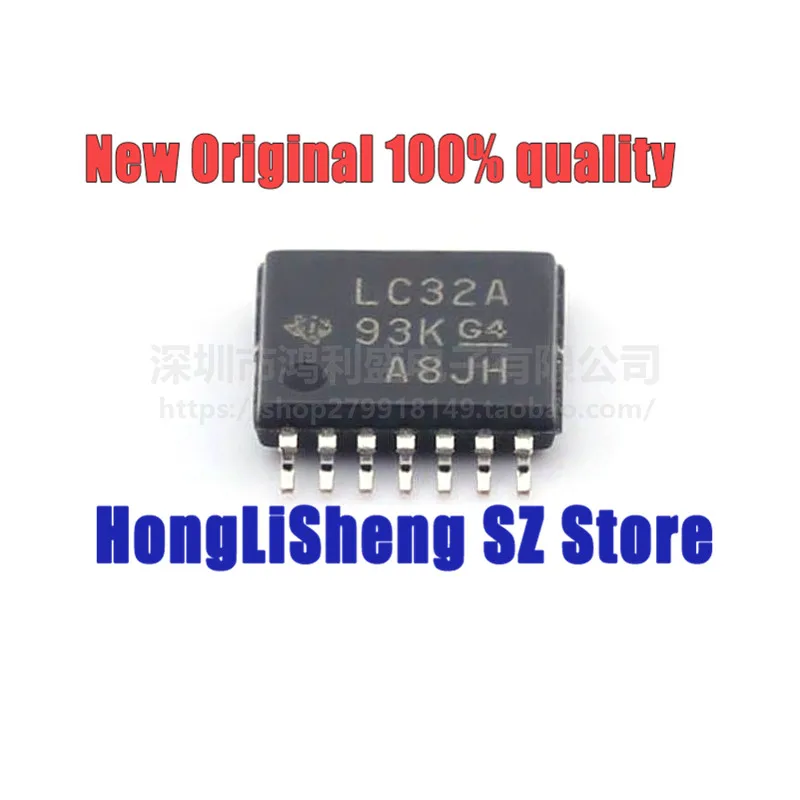 

Набор микросхем SN74LVC32APWR, SN74LVC32APW SN74LVC32 LC32A TSSOP14, новая и оригинальная модель 100%, 10 шт./партия