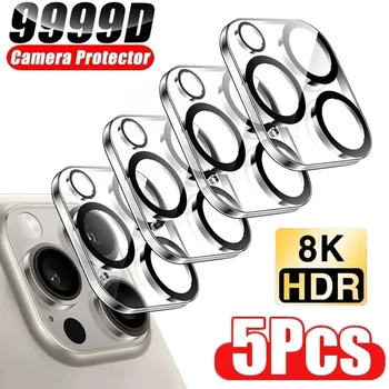 5Pcs Camera Lens Protector Glass For iPhone17 16 15 14 Pro Max Mini Camera Protective Glass Film For IPhone 13 16 PRO MAX PLUS 1