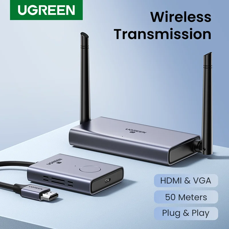 ワイヤレスHDMIトランスミッター　UGREEN CM506 Amazon.co.jp: UGREEN ワイヤレスHDMI 無線 ワイヤレス送受信機