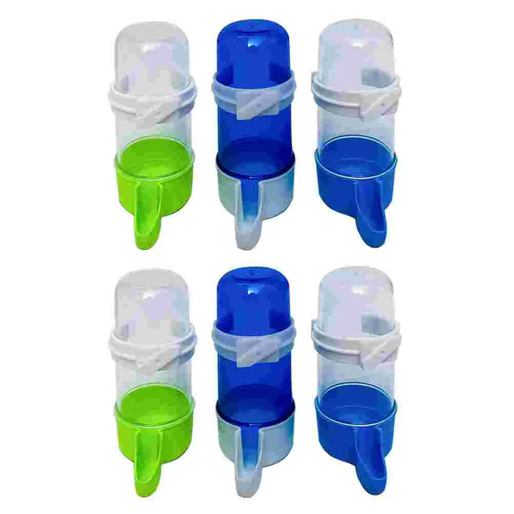 

6Pcs Pet Drinking Fountains Automatic Bird Waterbowls Automatic Drinking Bowls