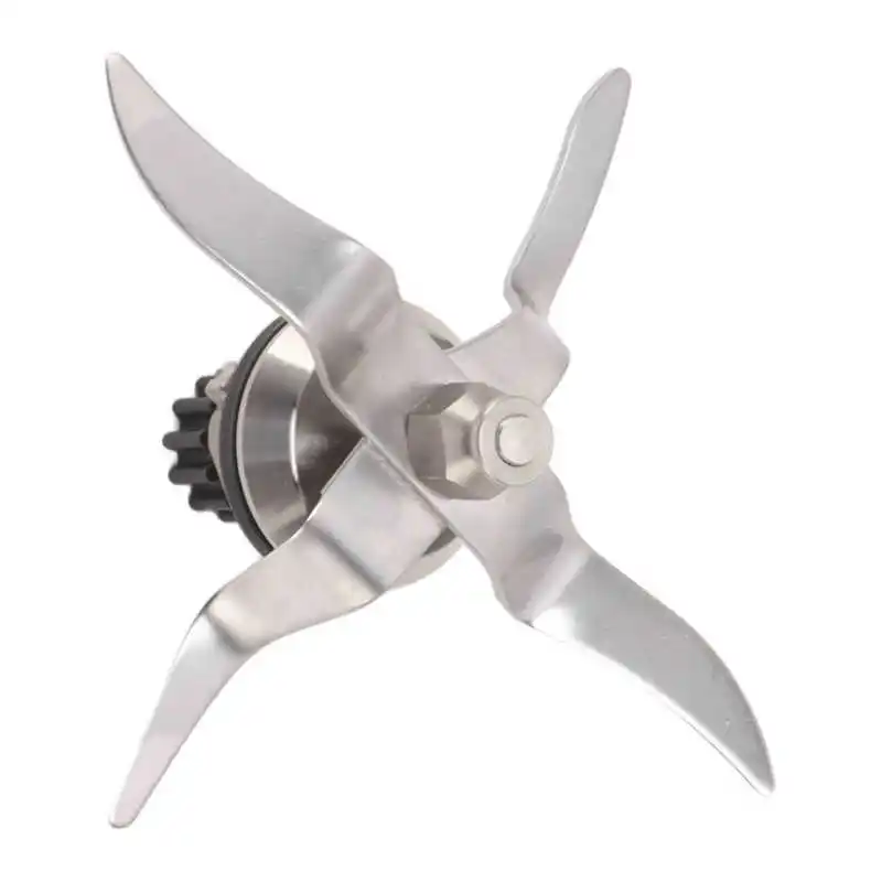 Blender Blade 4 Leaf Stainless Steel Blender Blade 12 Teeth for Monsieur Cuisine Connect 1.0