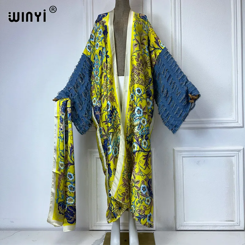 chinese dress ladies HAORI long and reversible kimono jacket – Anahide Saint André