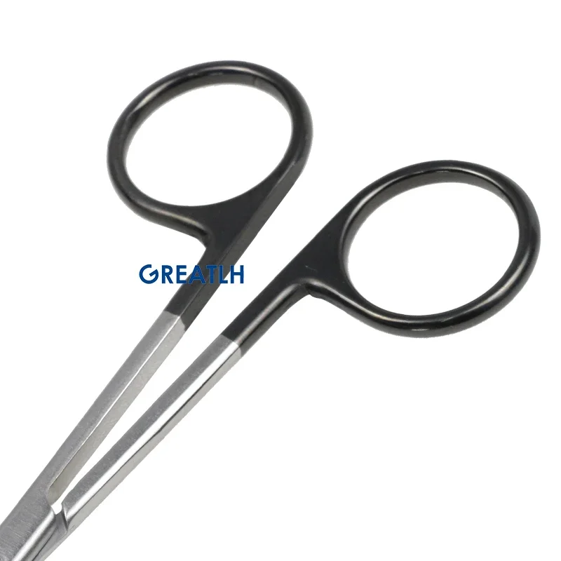 10cm Ophthalmic Scissors Curved Head Straight Head Scissors Eye Surgical Tool Autoclavable Ophthalmic Instrument