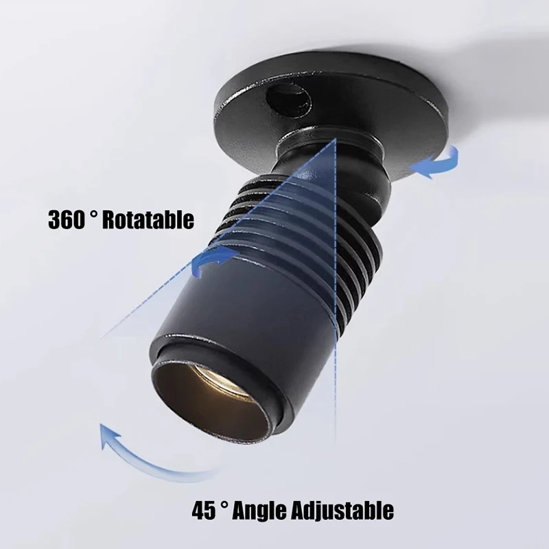 3W Mini Surface Mounted Spotlight image 4