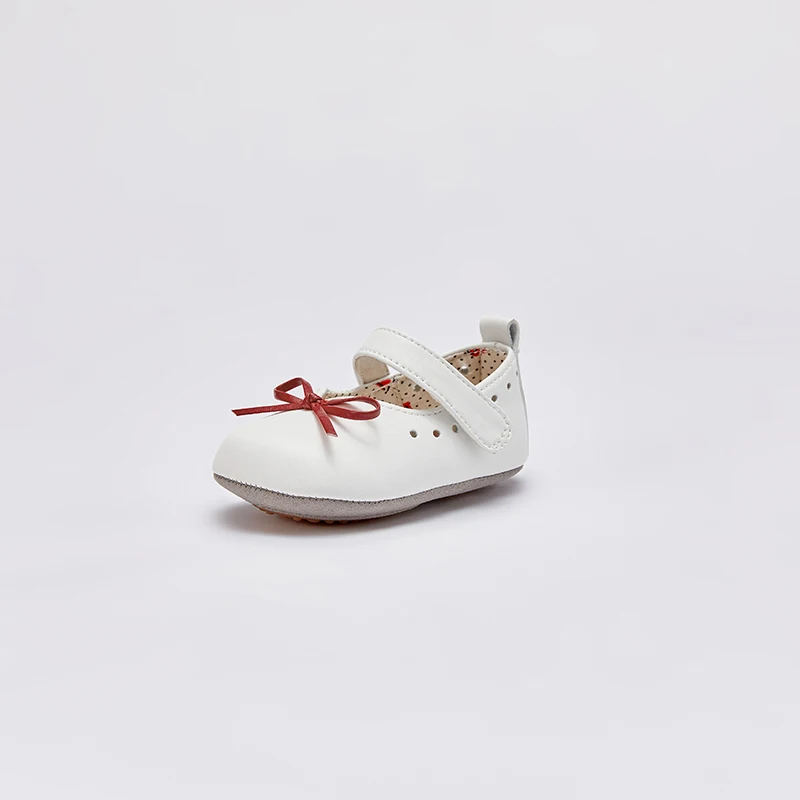 Dave Bella Baby Toddler Shoes White Baby Shoes Soft Bottom Non-slip Kid Girls Boys Princess Children DB1240214